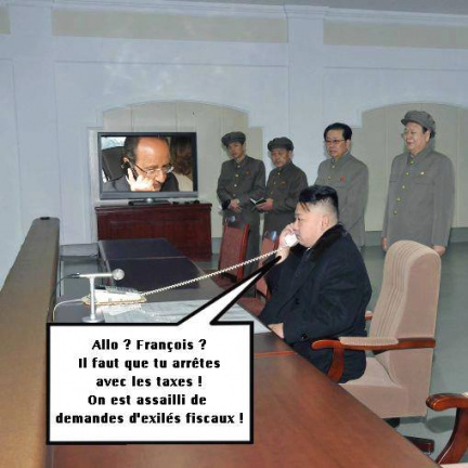 Trop d'exilés fiscaux en Corée du Nord